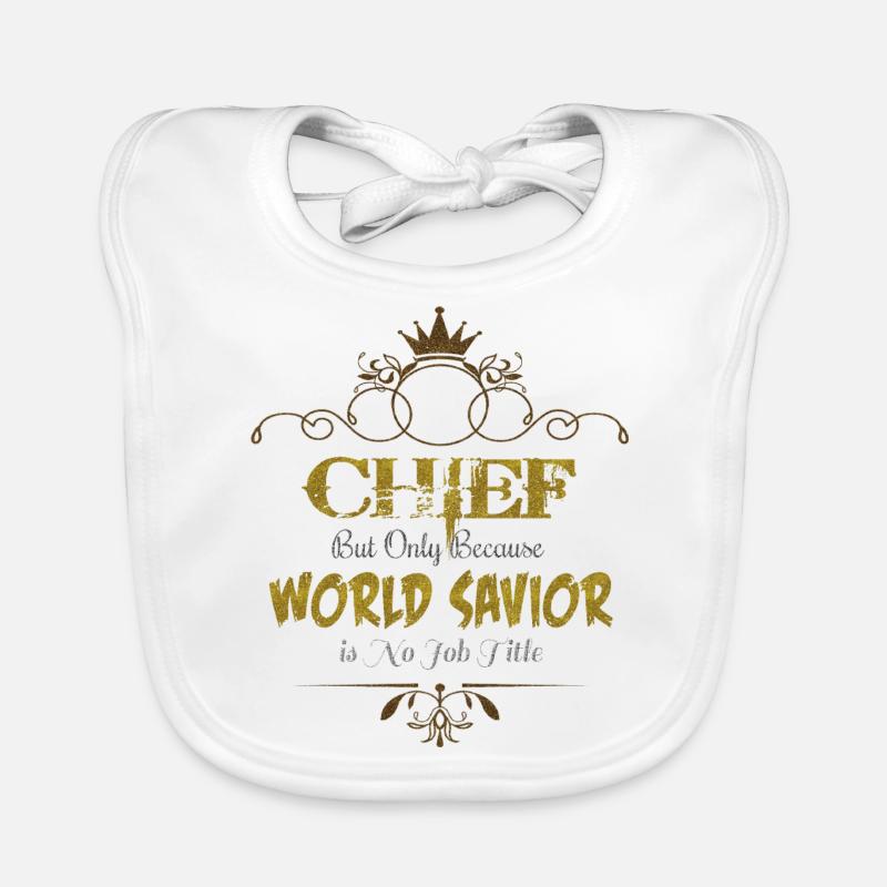 Chief World Savior Organic Baby Bibs