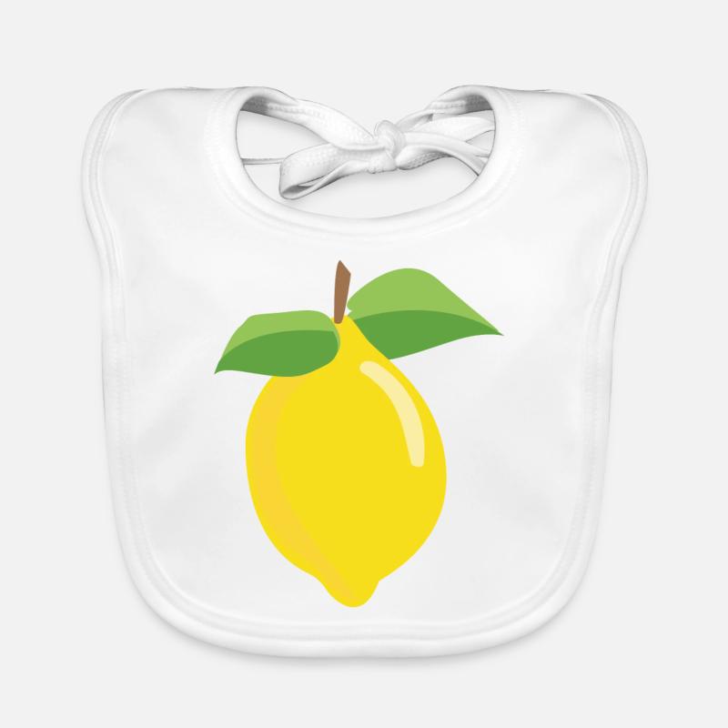 lemon Organic Baby Bibs