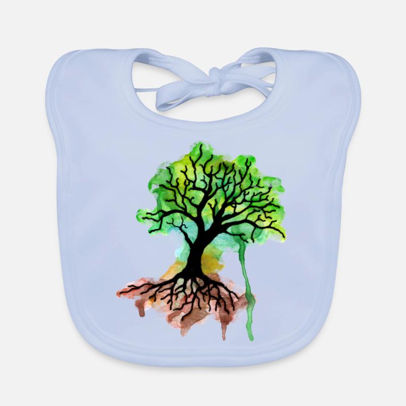tree Organic Baby Bibs