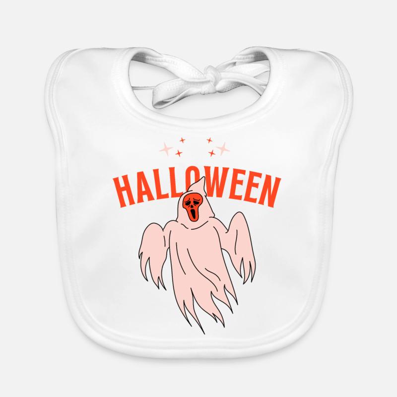 Halloween Geist Baby Bio-Lätzchen