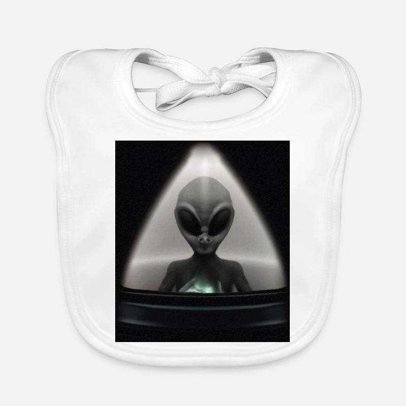alien grail Organic Baby Bibs