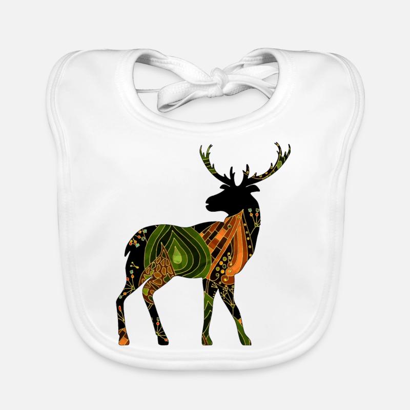 Deer Organic Baby Bibs