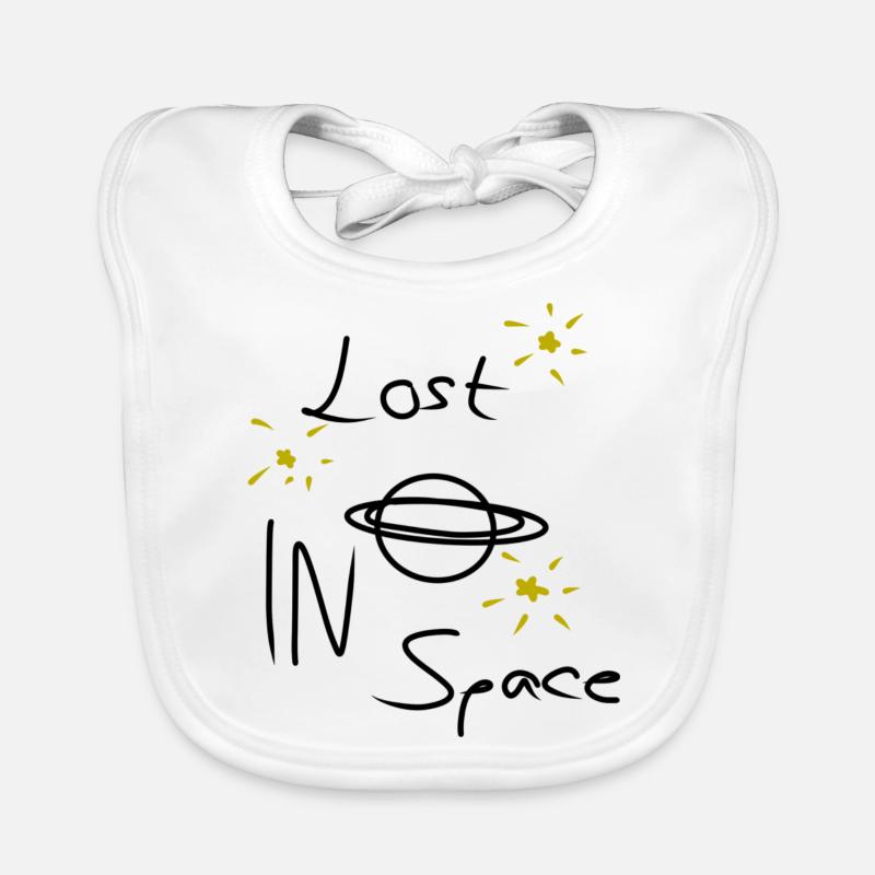 Lost in Space Organic Baby Bibs