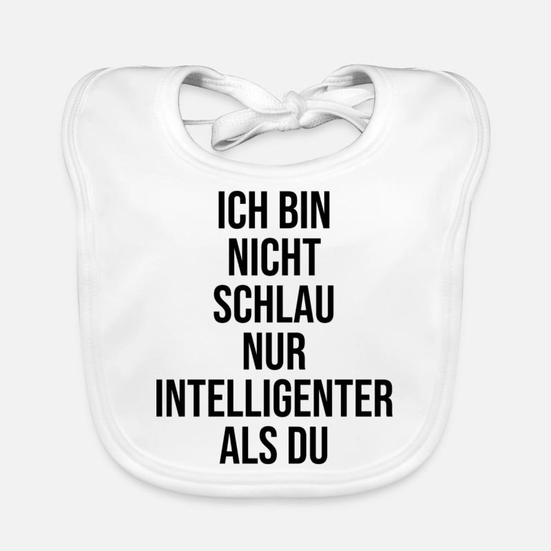 Sprüche Baby Bio-Lätzchen