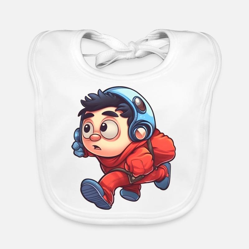 Créatures charmantes Bavoir bio Bébé