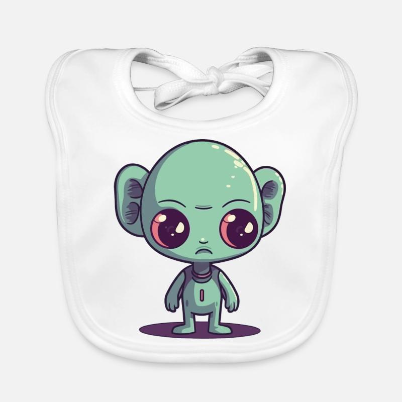 Alien Bavoir bio Bébé