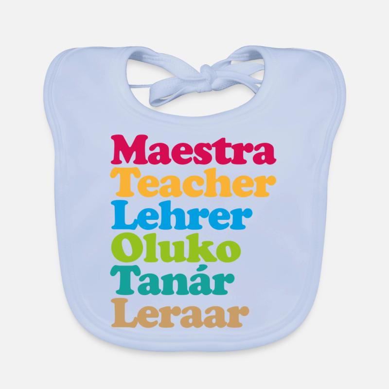 Enseignant Bavoir bio Bébé