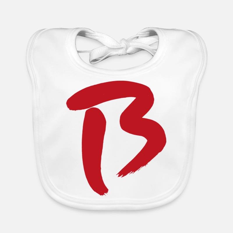 Grosses B / Initale Organic Baby Bibs