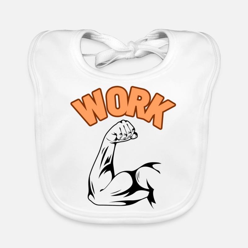 Work Organic Baby Bibs