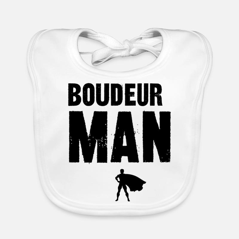 boudeur man Bavoir bio Bébé