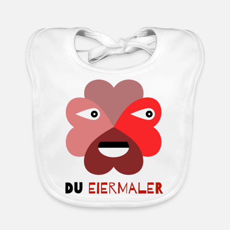 Du Eiermaler Baby Bio-Lätzchen