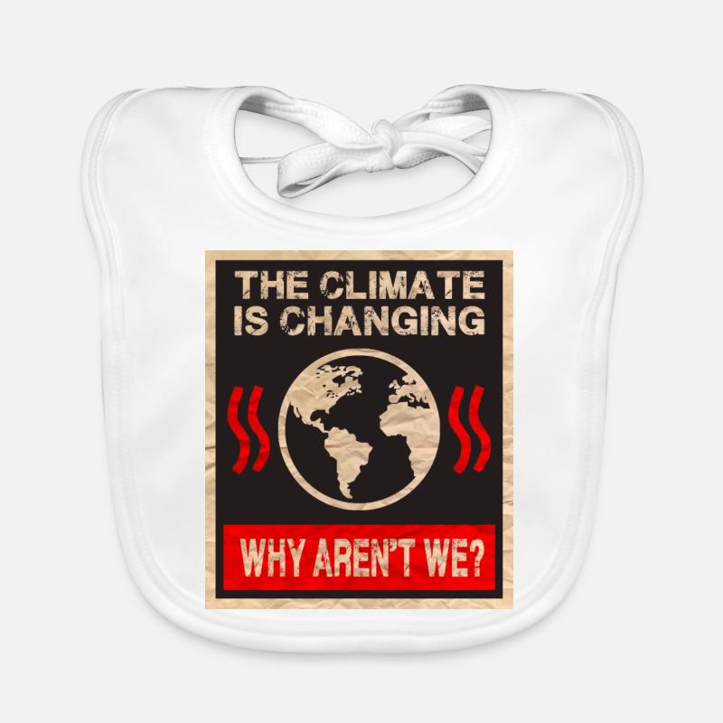 Klimawandel Baby Bio-Lätzchen