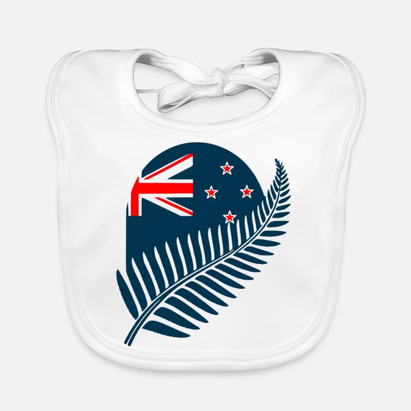 Neuseeland Aotearoa Kiwi 2 Baby Bio-Lätzchen