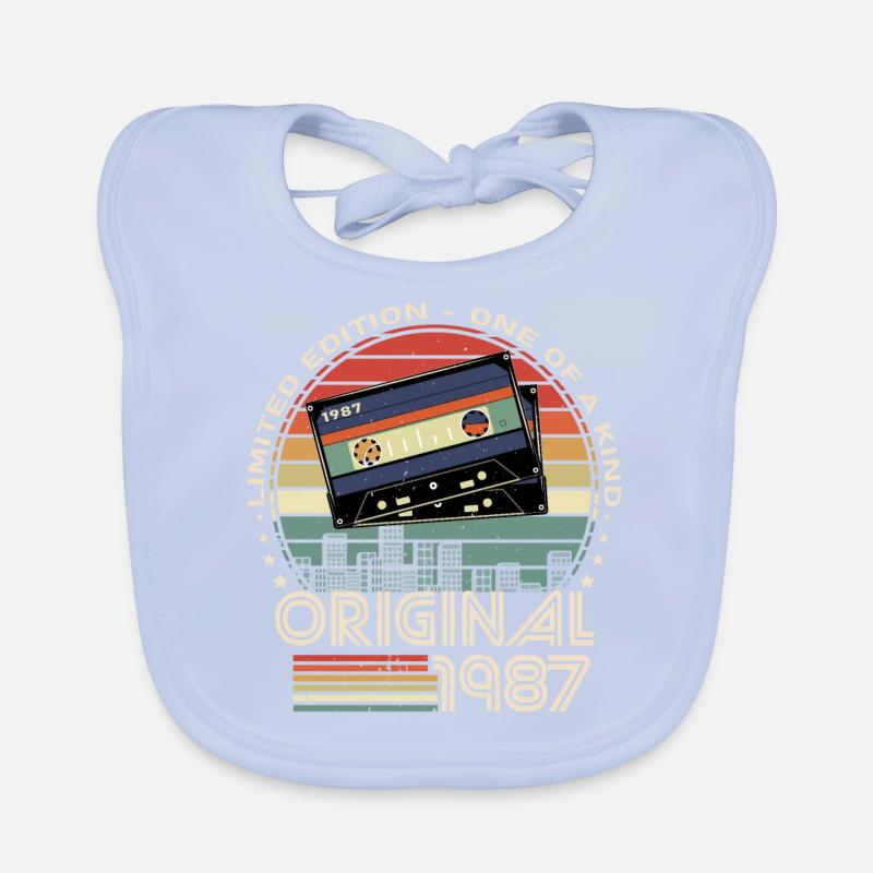 édition limitée 1987 37e anniversaire Bavoir bio Bébé