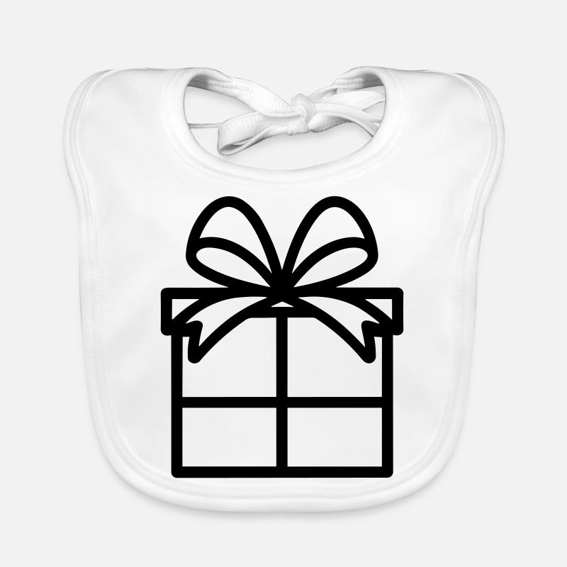 Kleine Geschenkbox Baby Bio-Lätzchen