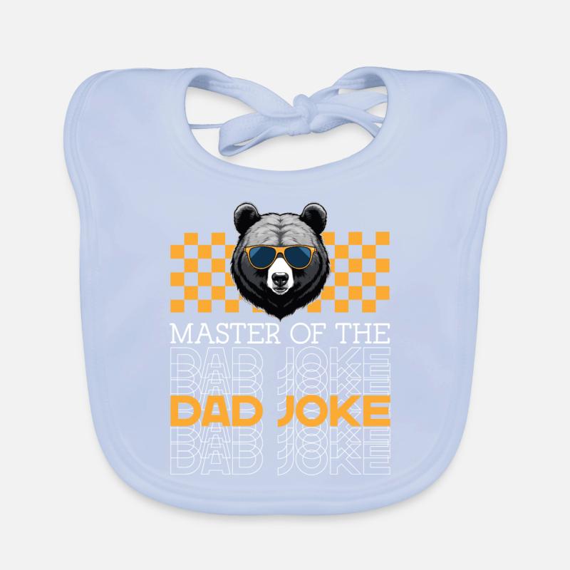 Blagues Maître Drôle Papa Style Parfait Bavoir bio Bébé