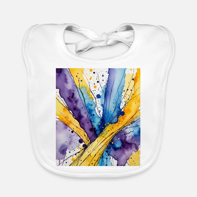 Regenbogen 🌈 Baby Bio-Lätzchen