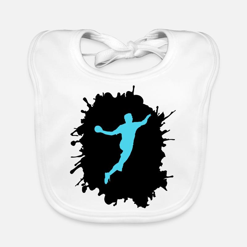 Splatter Handball Organic Baby Bibs