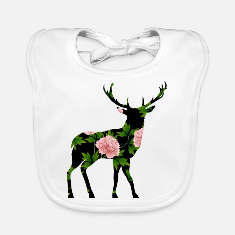Deer Organic Baby Bibs