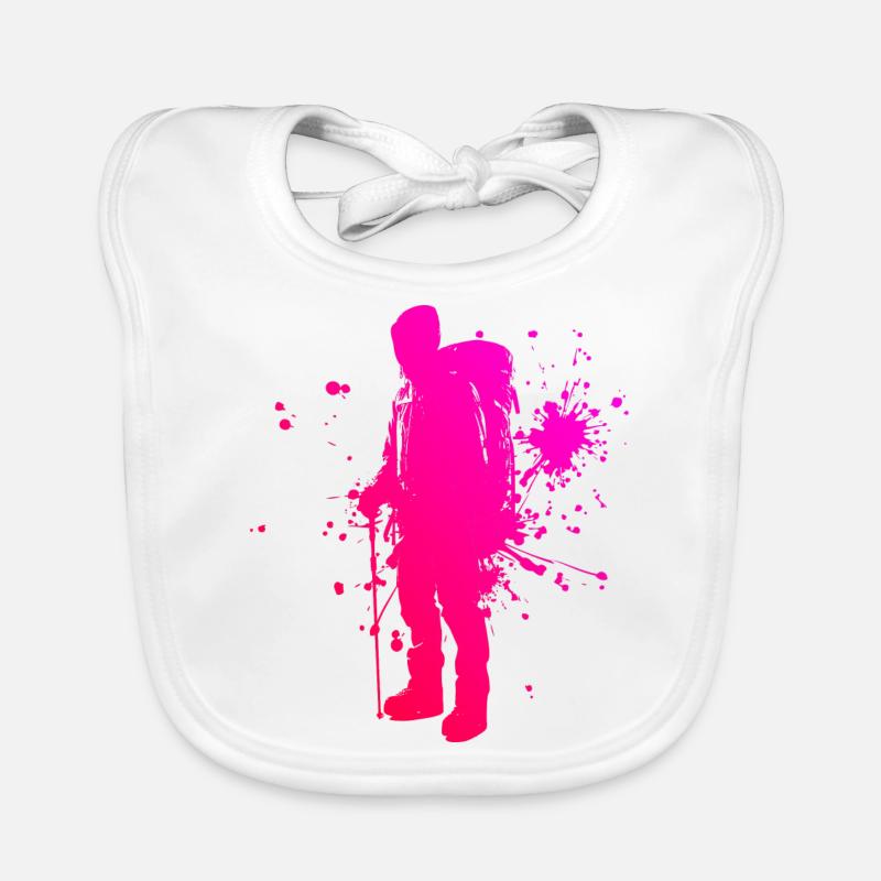 Kletterer Klettern Herren Climber Bouldern Baby Bio-Lätzchen