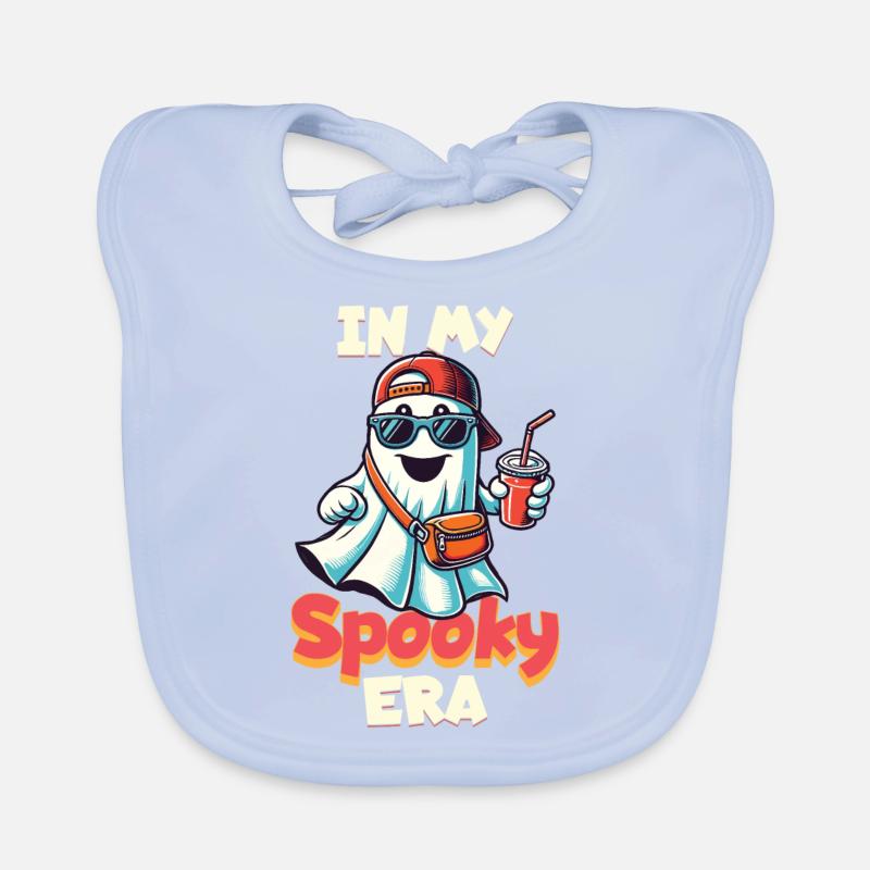 Halloween à mon époque effrayante Bavoir bio Bébé