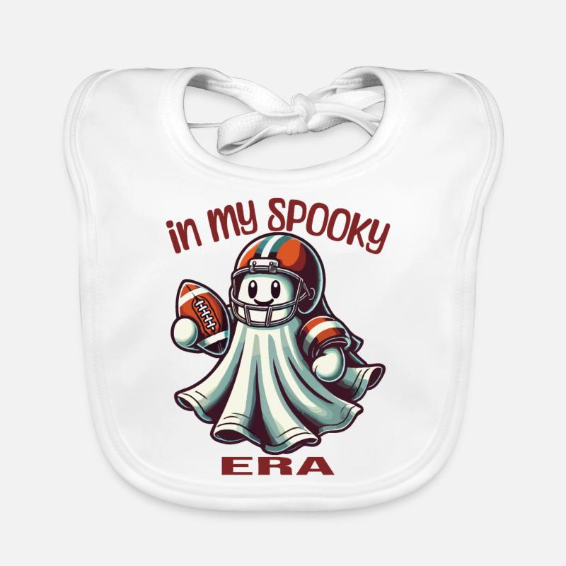 Halloween à mon époque effrayante Bavoir bio Bébé