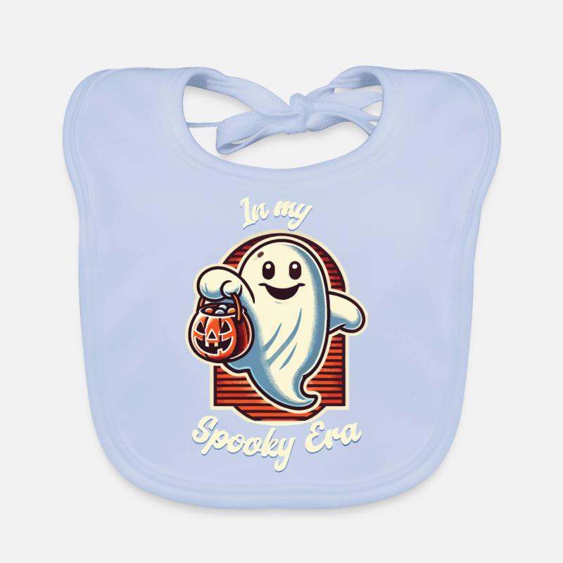 Halloween, hanter à mon époque effrayante Bavoir bio Bébé