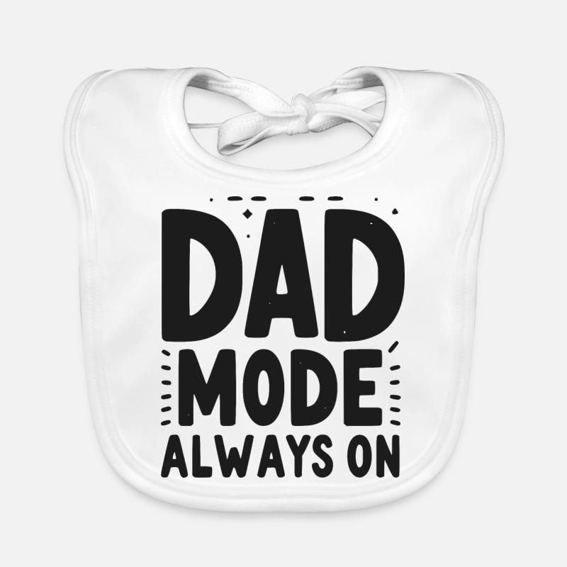 Papa-Modus: Immer eingeschaltet Baby Bio-Lätzchen