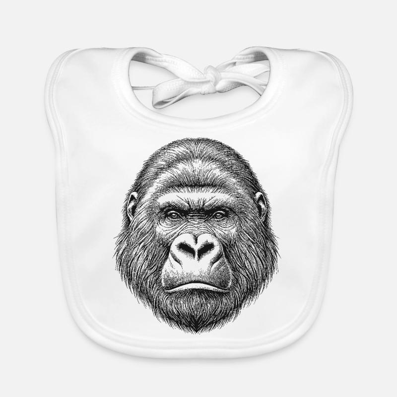 Gorilla Organic Baby Bibs