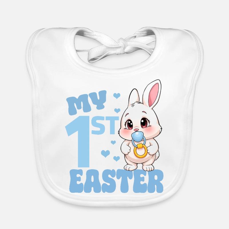 My First Easter Baby Organic Baby Bibs