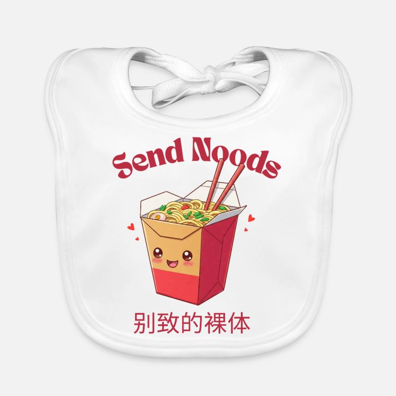 Send Noods Organic Baby Bibs