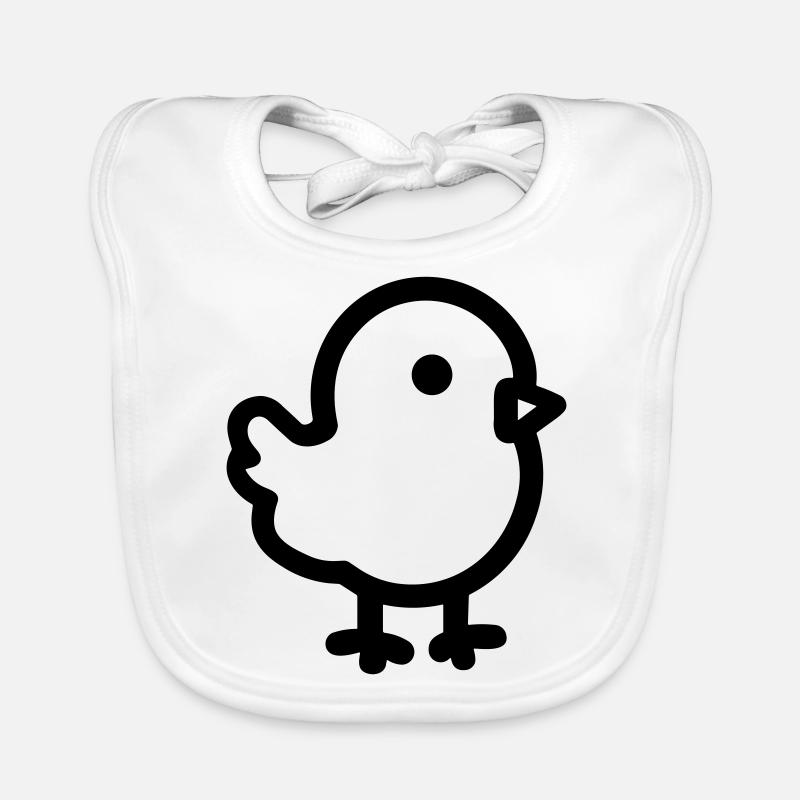 poussin Bavoir bio Bébé