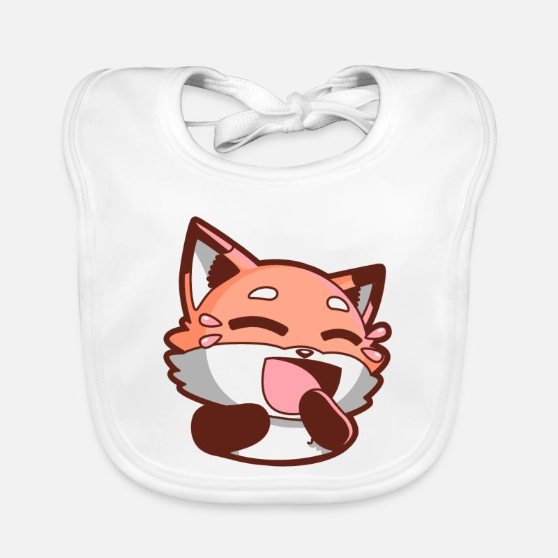 Fox Foxes Organic Baby Bibs