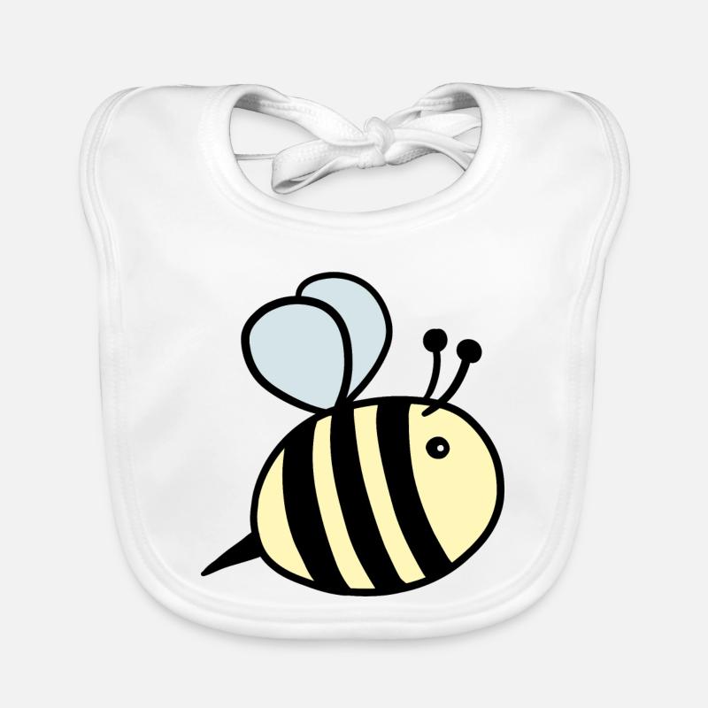 Pastel bourdon Bavoir bio Bébé