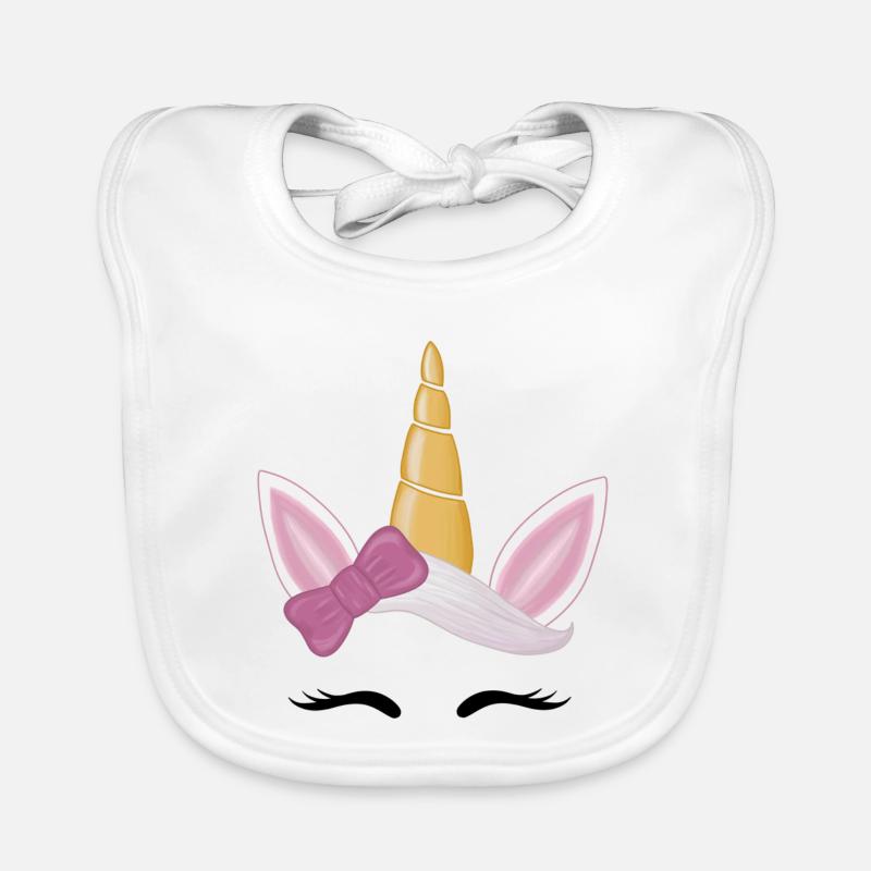 Einhorn Baby Bio-Lätzchen