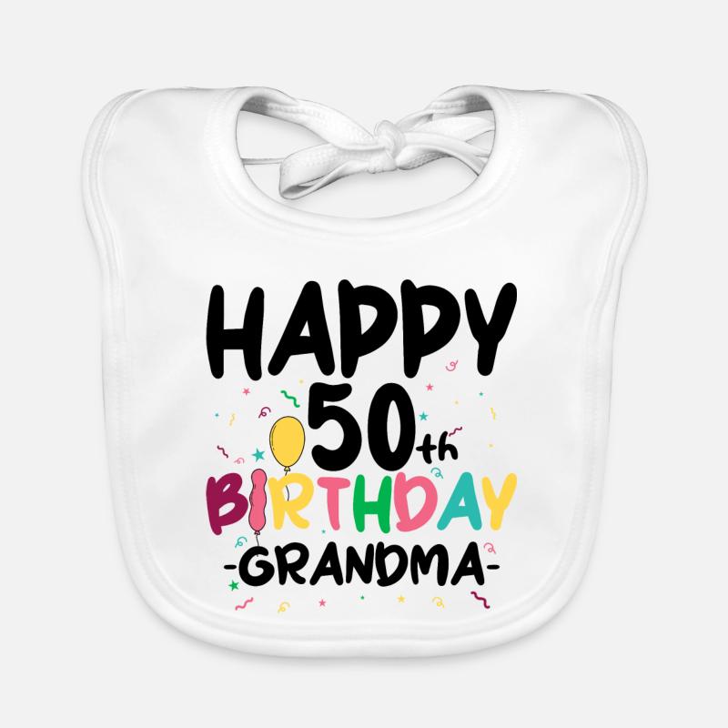 Geburtstags-Burst-Briefe Baby Bio-Lätzchen