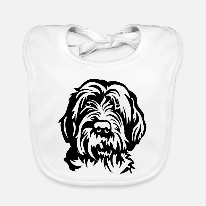 Griffon Korthal's Head Organic Baby Bibs