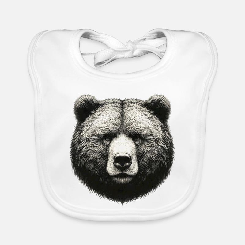 Bear Organic Baby Bibs