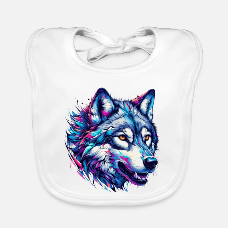 Wolf Baby Bio-Lätzchen