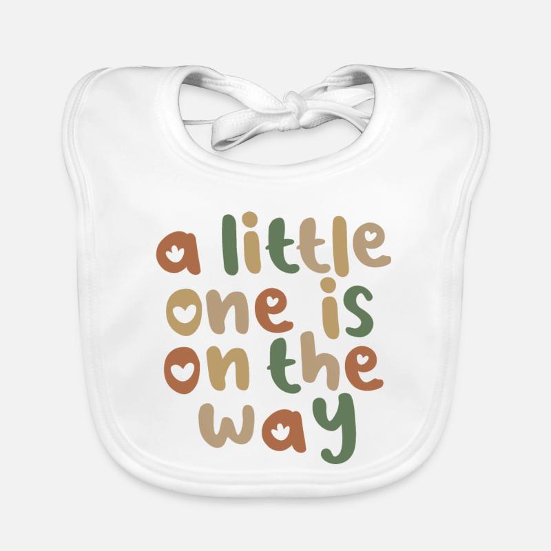 Un Petit Arrive Bientôt Bavoir bio Bébé