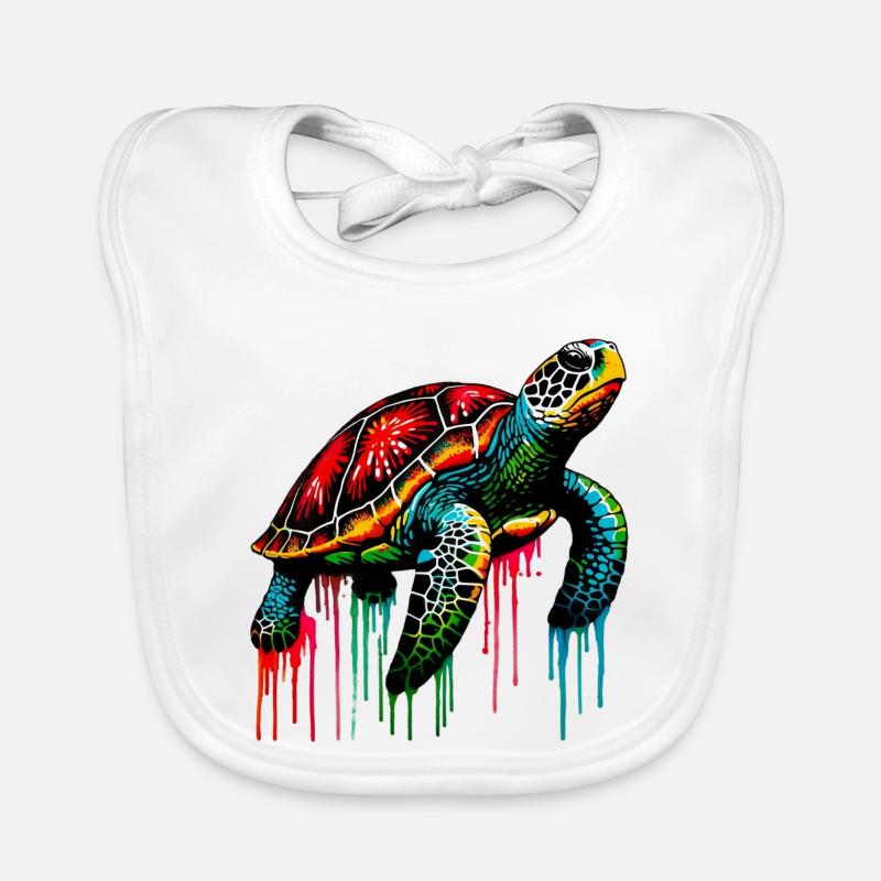 Turtle Organic Baby Bibs