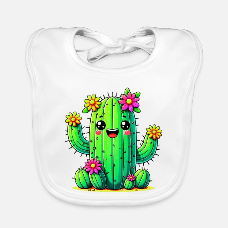 Cactus Organic Baby Bibs