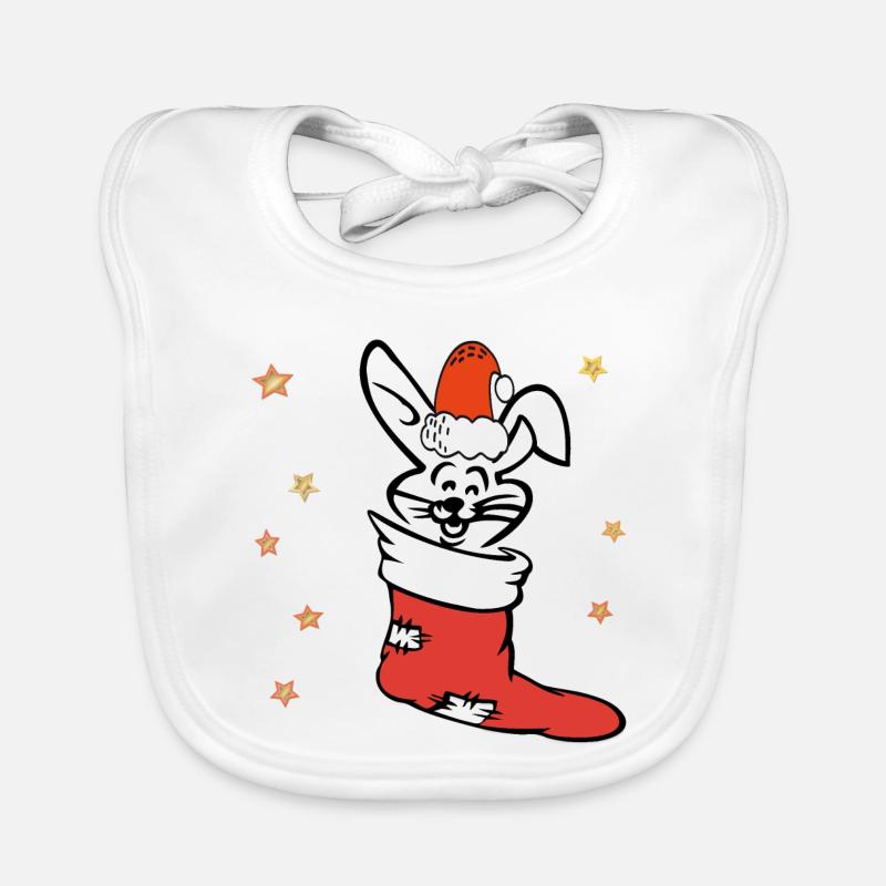 Easter Bunny St. Nicholas Organic Baby Bibs