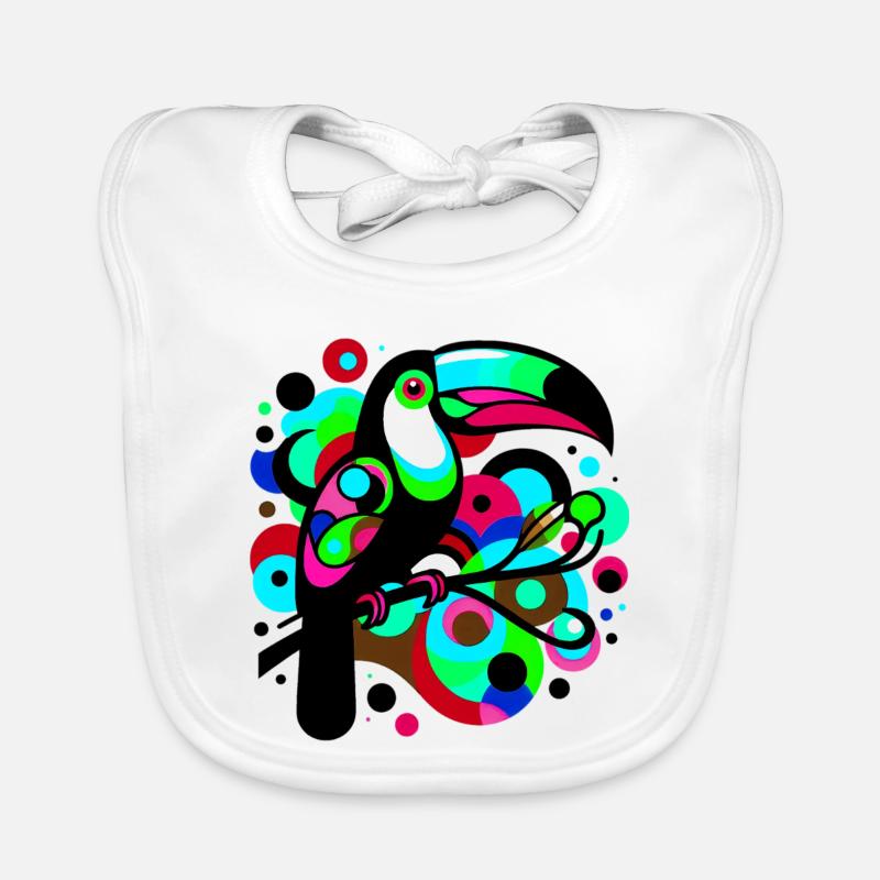 Toucan Bavoir bio Bébé