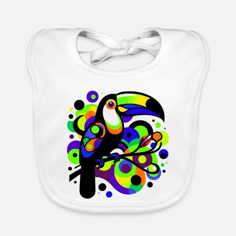 Toucan Bavoir bio Bébé