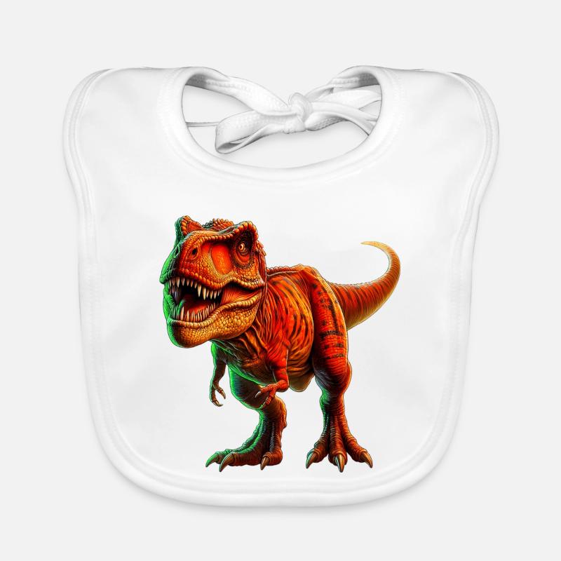 Dinosaur Organic Baby Bibs