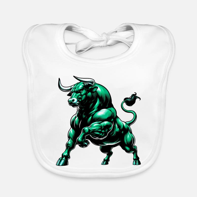 Taureau Bavoir bio Bébé