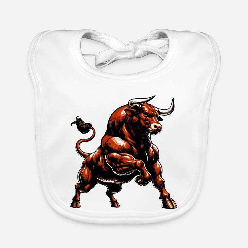 Stier Baby Bio-Lätzchen