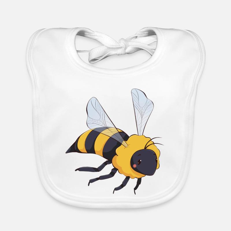 Abeille Bavoir bio Bébé