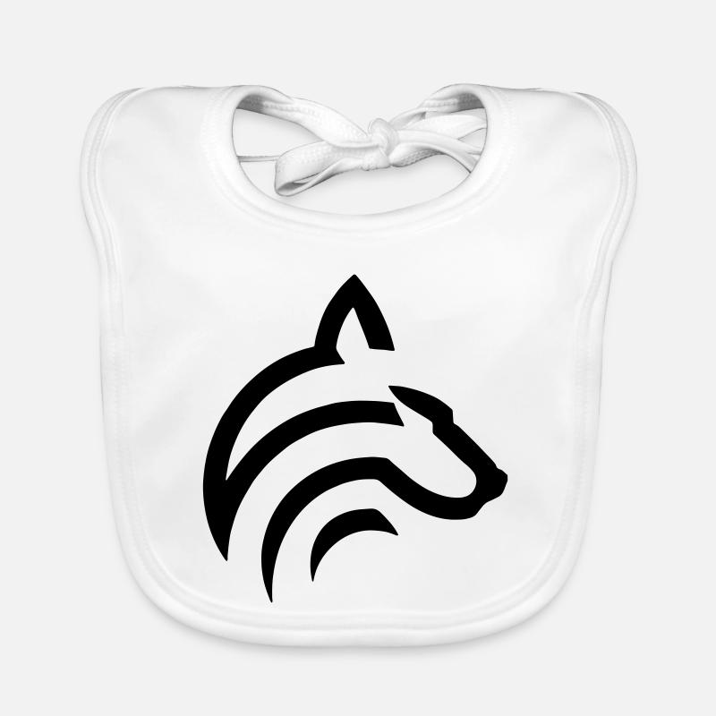 Wolf Organic Baby Bibs